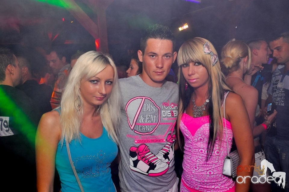 Spumă party în Disco Faház,