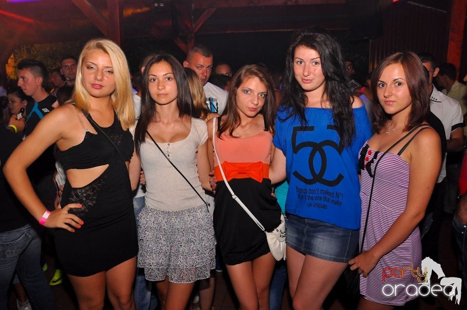 Spumă party în Disco Faház,
