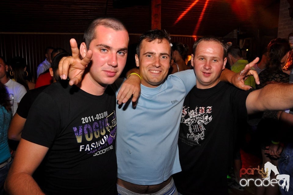 Spumă party în Disco Faház,