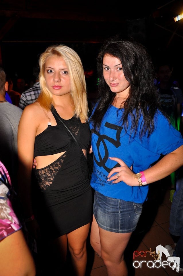Spumă party în Disco Faház,