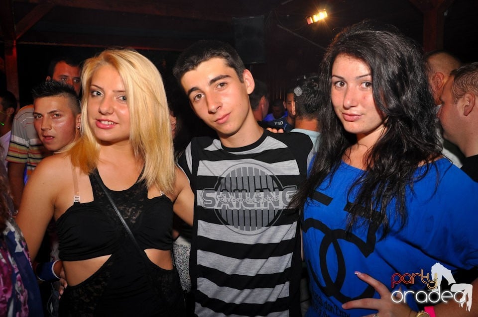 Spumă party în Disco Faház,