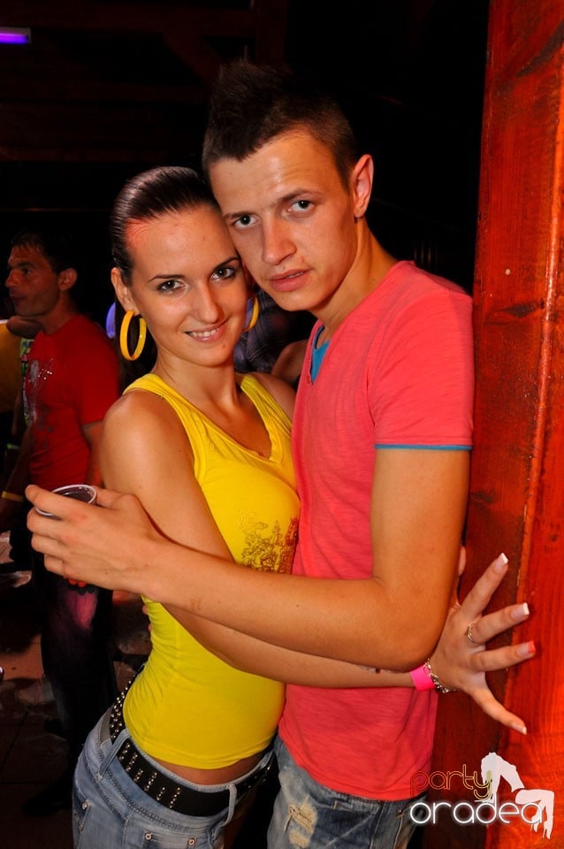 Spumă party în Disco Faház,