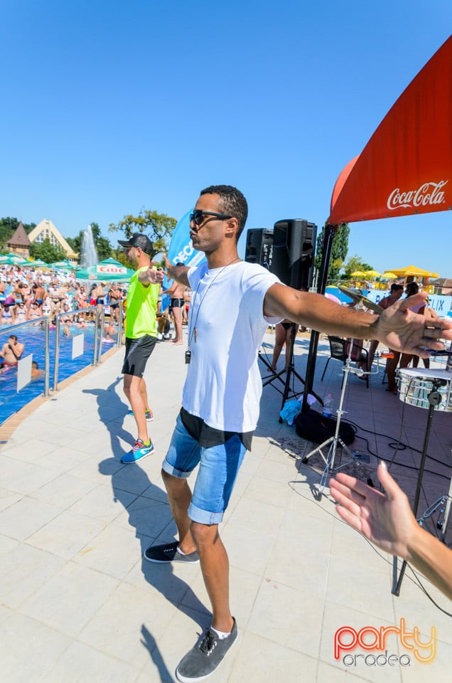 Spumă şi dans show, Ştrand Apollo-Felix