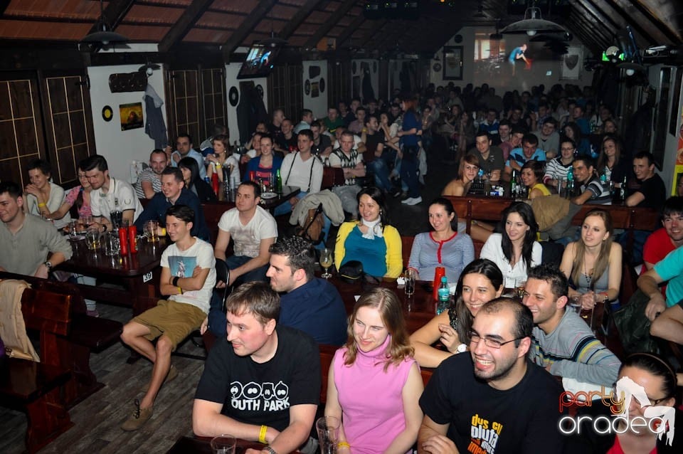 Stand-up comedy cu Bordea şi Sergiu, Queen's Music Pub