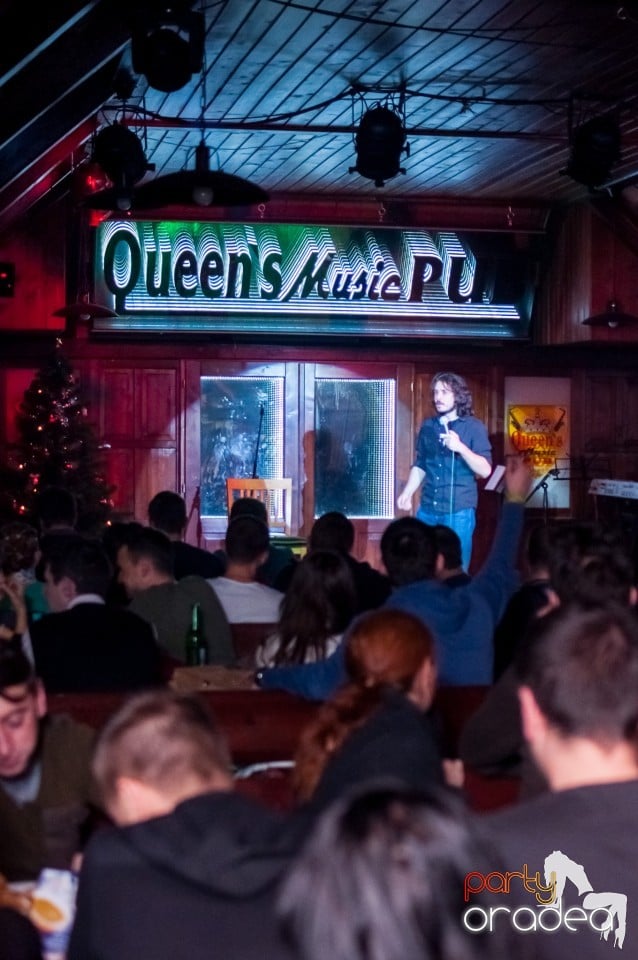 Stand up comedy, Queen's Music Pub