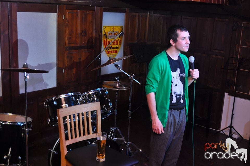 Stand-up in the City cu Costel, Queen's Music Pub