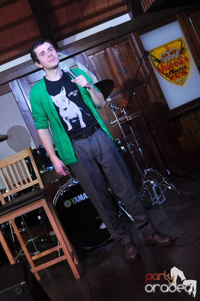 Stand-up in the City cu Costel, Queen's Music Pub