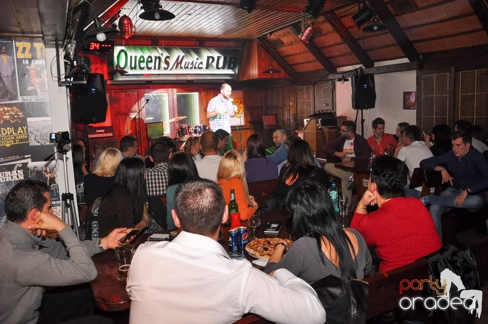 Stand up in the city cu Teo în Queen's, Queen's Music Pub