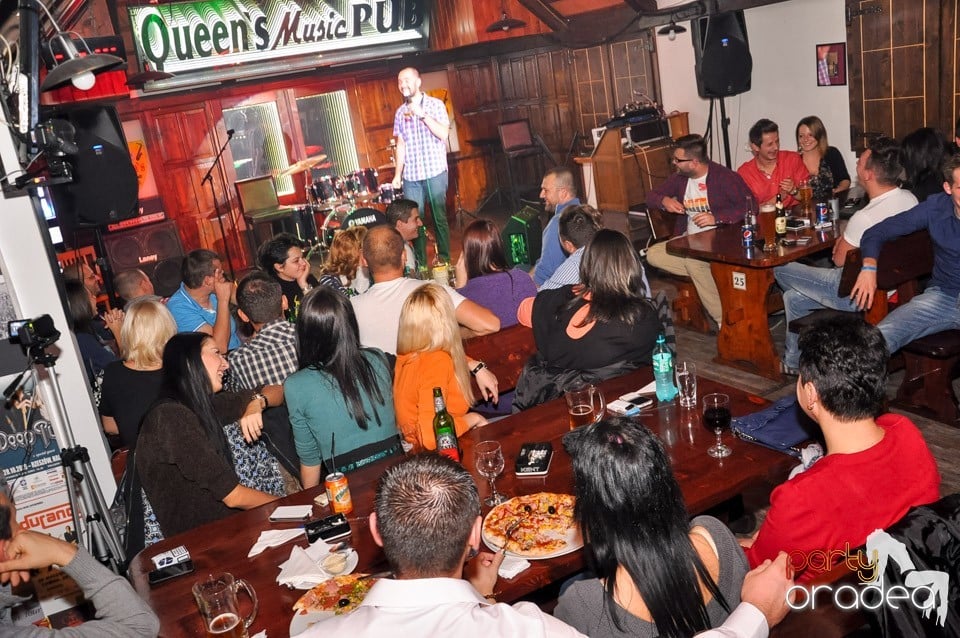 Stand up in the city cu Teo în Queen's, Queen's Music Pub