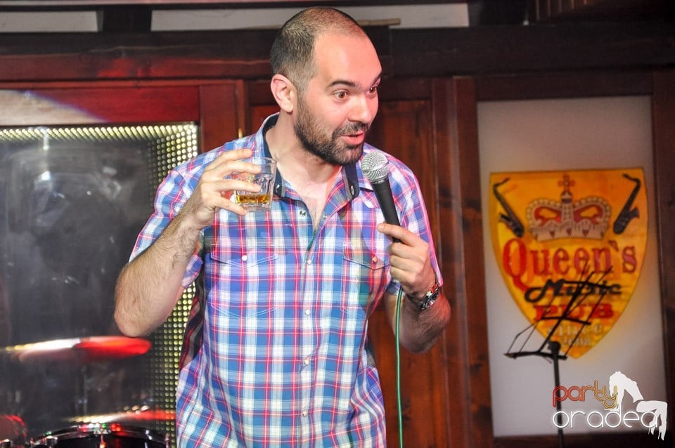 Stand up in the city cu Teo în Queen's, Queen's Music Pub