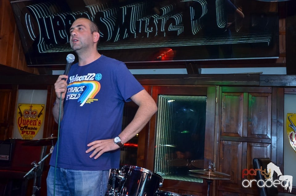 Stand-up in the city cu VIo şi Raul, Queen's Music Pub