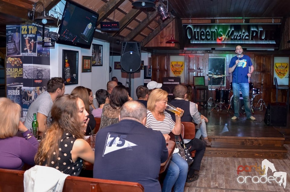 Stand-up in the city cu VIo şi Raul, Queen's Music Pub