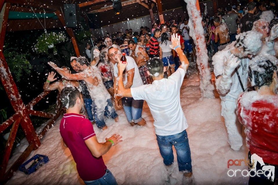 Student foam party, 