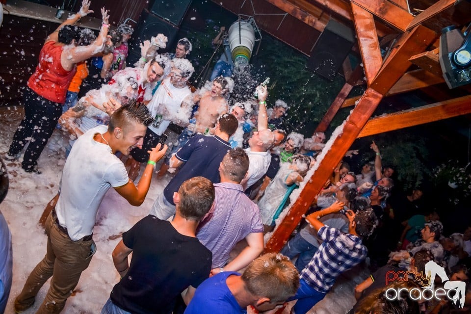 Student foam party, 