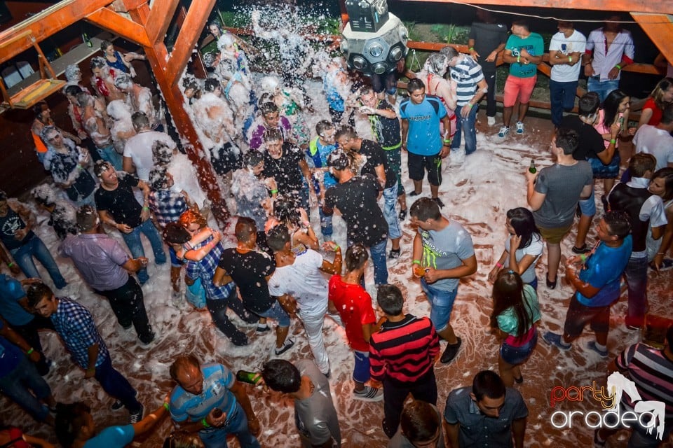 Student foam party, 