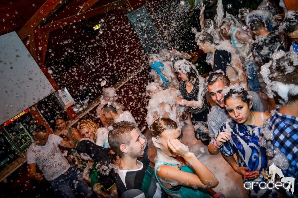 Student foam party, 