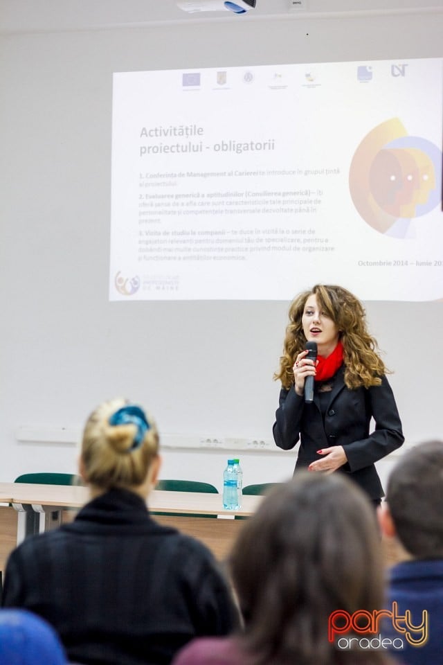 Studenţii de azi Profesioniştii de mâine, Universitatea din Oradea