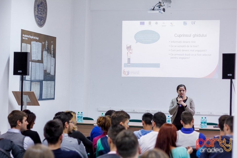 Studenţii de azi Profesioniştii de mâine, Universitatea din Oradea