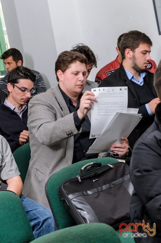 Studenţii de azi Profesioniştii de mâine, Universitatea din Oradea