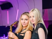 The Lady With The Sax & The Violin Girl