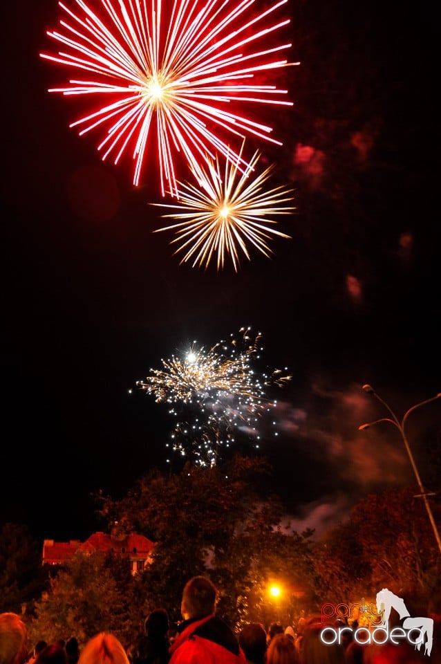 Toamna Orădeană - Foc de artificii,