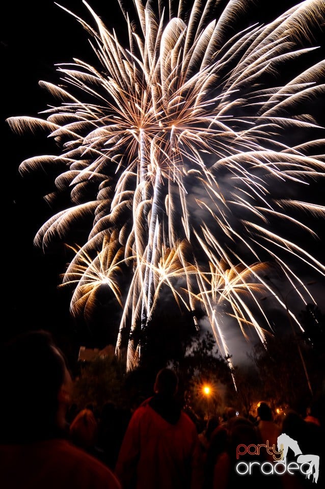 Toamna Orădeană - Foc de artificii,