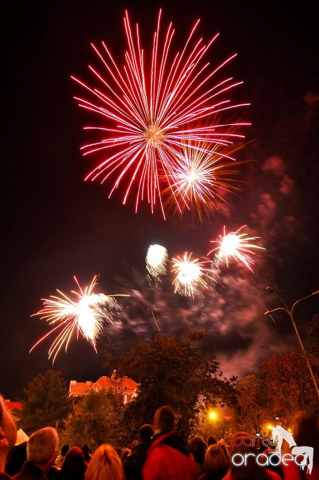 Toamna Orădeană - Foc de artificii,