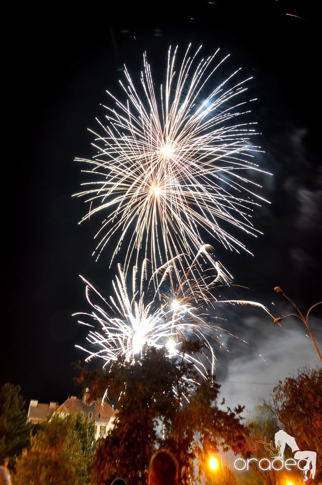Toamna Orădeană - Foc de artificii,