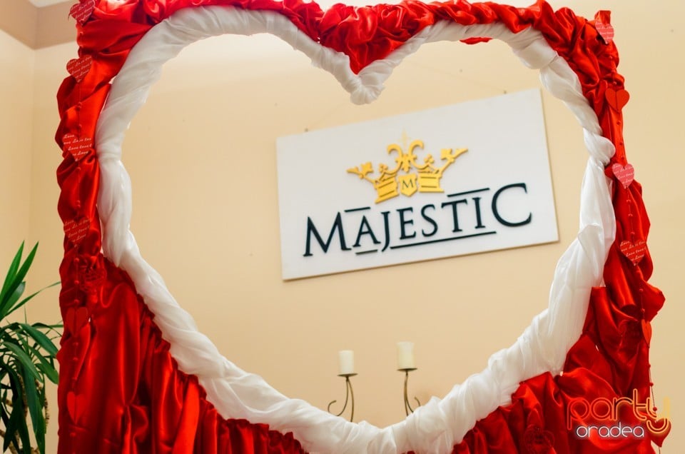 Valentine's Day în Restaurant Majestic, Restaurant Majestic