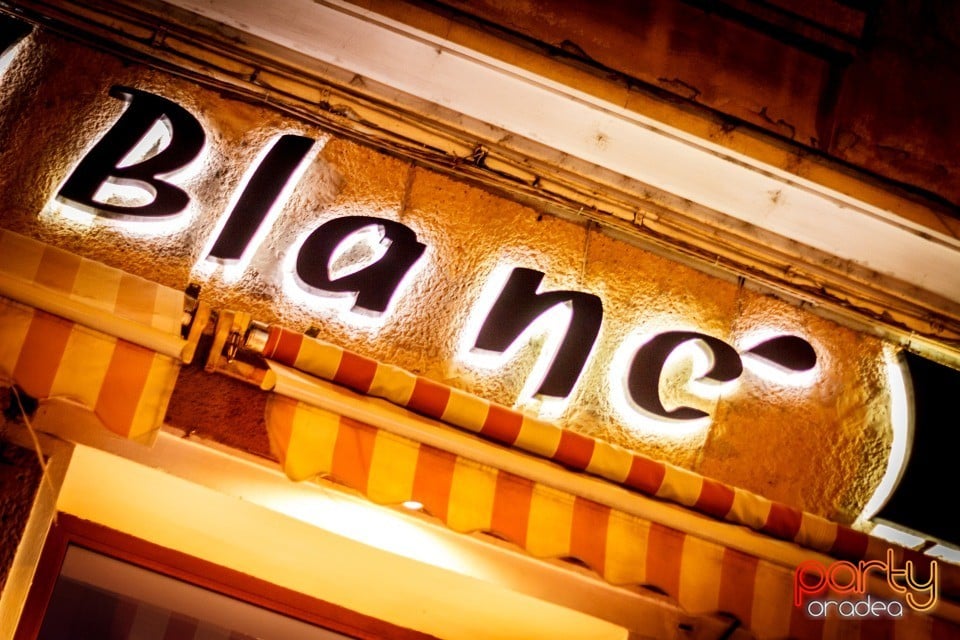 Vineri seara în Blanc Coffee, 