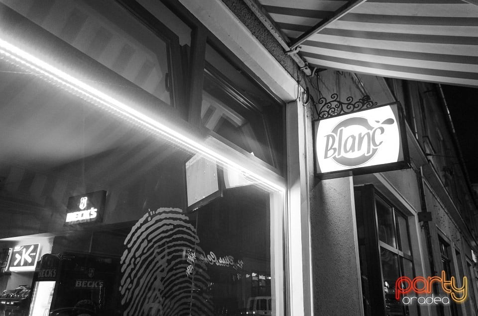 Vineri seara în Blanc Coffee, 