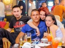 Vineri seara în Senza Caffe