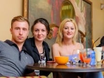 Vineri seara în Senza Caffe