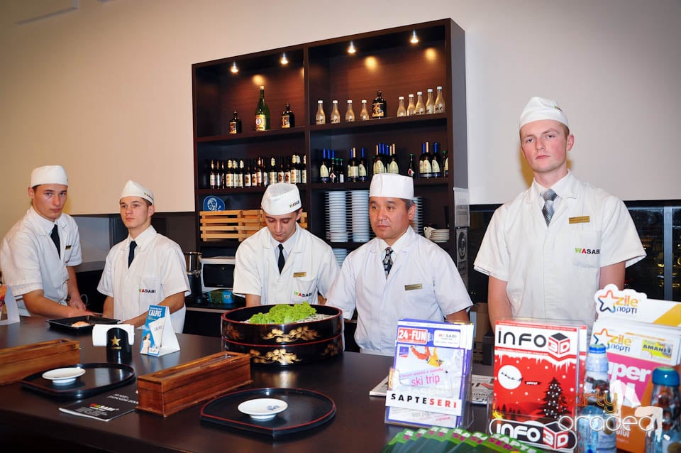Wasabi Sushi Bar Demo, Lotus Center