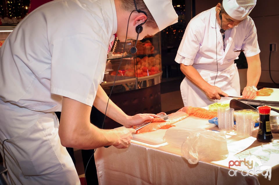 Wasabi Sushi Bar Demo, Lotus Center