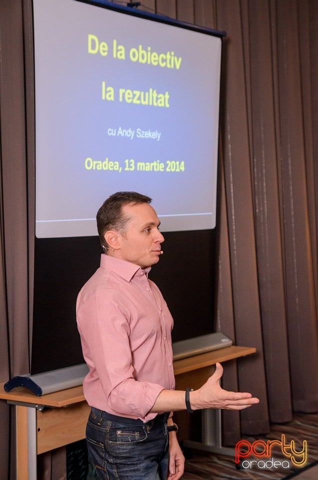 Workshop de implementare cu Andy Szekely, 