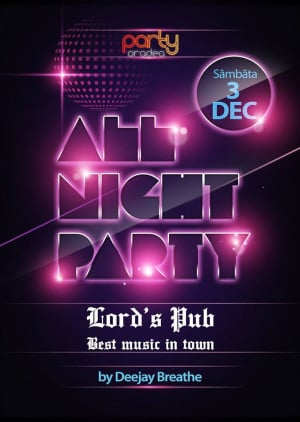 All night party