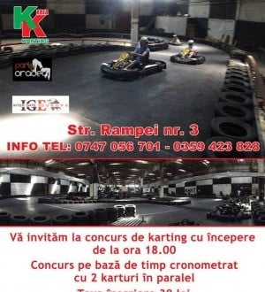 Krea Karting - Concurs karting