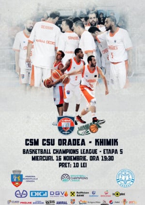 CSM CSU Oradea - Khimik