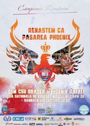 CSM CSU Oradea - Phoenix Galaţi