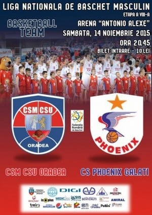 CSM CSU Oradea vs CS Phoenix Galati