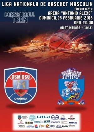 CSM CSU Oradea vs SCM U Craiova