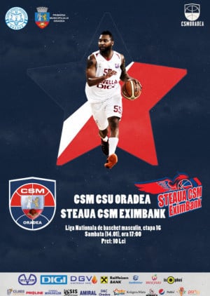 CSM CSU Oradea vs Steaua CSM Eximbank