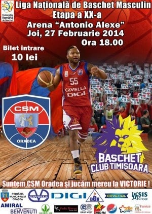 CSM Oradea - BC Timisoara