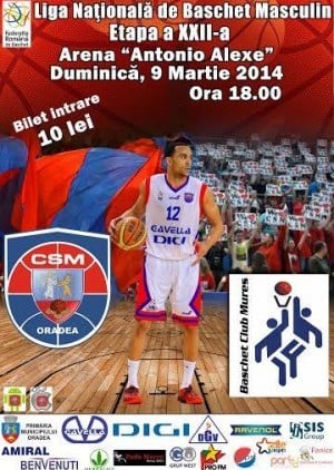 CSM Oradea VS BC Mureş