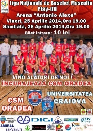 CSM Oradea VS SCM U Craiova