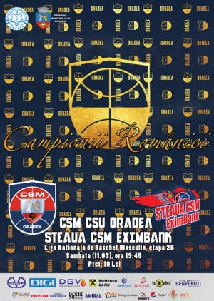 CSM Oradea vs Steaua CSM EximBank