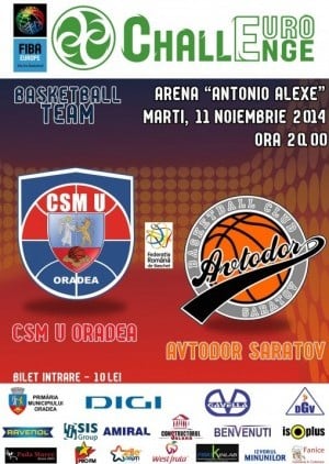 CSM U Oradea vs Avtodor Saratov