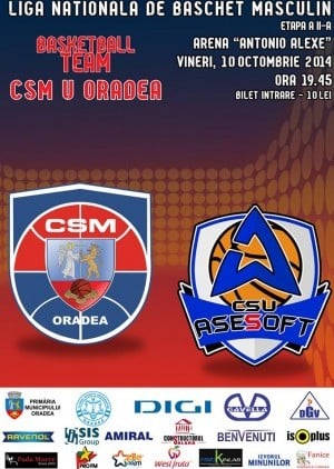 CSM U Oradea vs CSU Asesoft