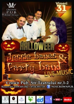 Halloween cu Jessie Banes & Party Band